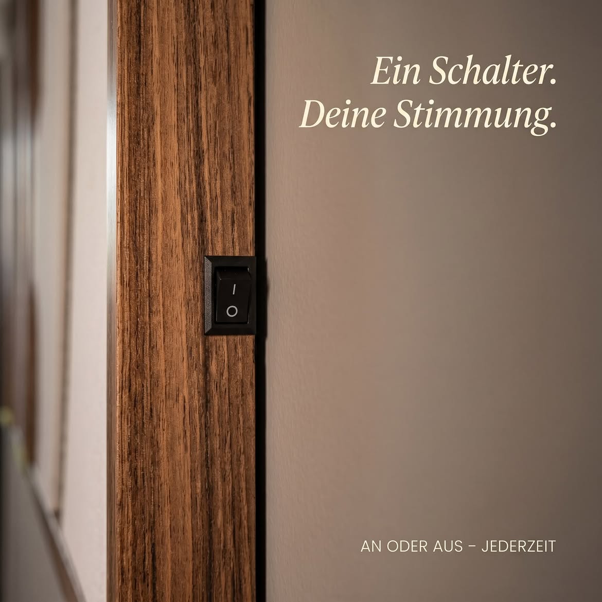 LUNÉEA Sierra Design Ein Schalter. Deine Stimmung.